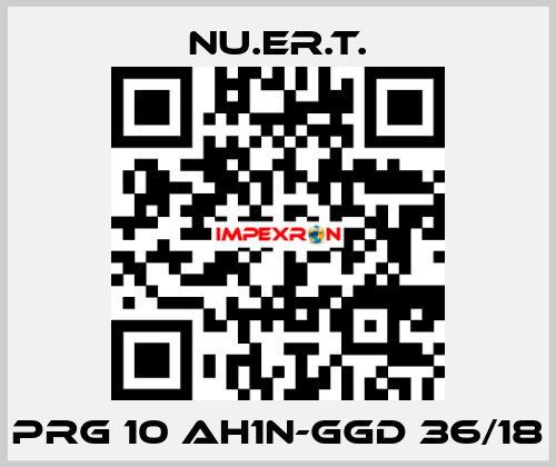 PRG 10 AH1N-GGD 36/18 NU.ER.T.