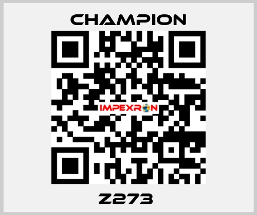 Z273  Champion