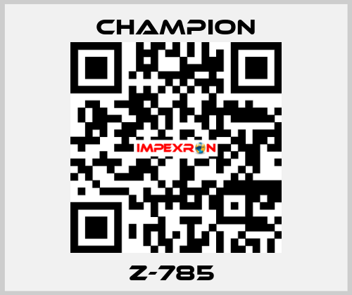 Z-785  Champion