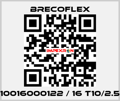 9510016000122 / 16 T10/2.540 Brecoflex