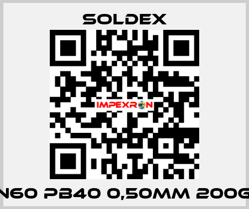 Sn60 Pb40 0,50mm 200Gr SOLDEX