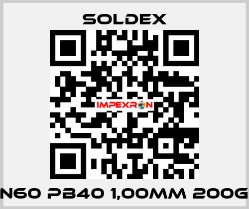 Sn60 Pb40 1,00mm 200Gr SOLDEX