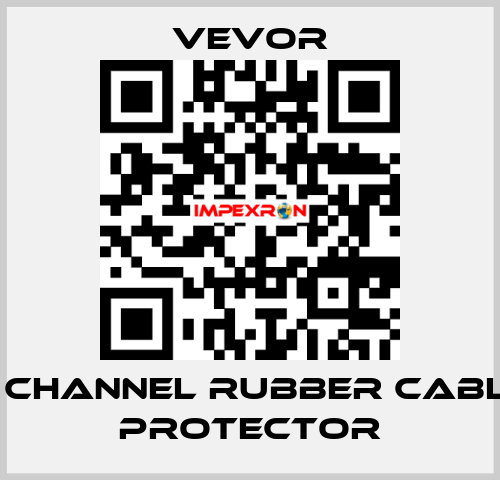 3 Channel Rubber Cable Protector VEVOR