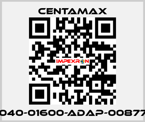 0040-01600-ADAP-008777 CENTAMAX