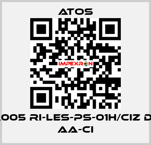 11EA005 RI-LES-PS-01H/CIZ DL 14 AA-CI Atos