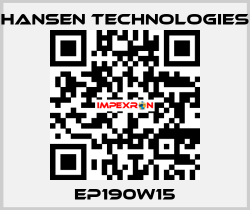 EP190W15 HANSEN TECHNOLOGIES