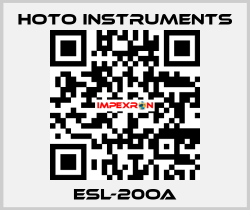 ESL-20OA Hoto Instruments