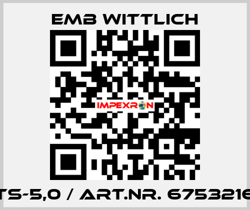 STS-5,0 / Art.Nr. 67532166 EMB Wittlich