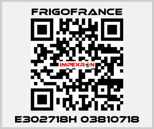 E302718H 03810718 Frigofrance