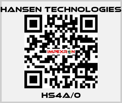 HS4A/0 HANSEN TECHNOLOGIES