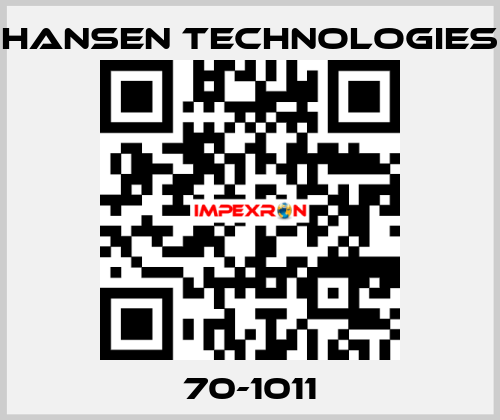 70-1011 HANSEN TECHNOLOGIES