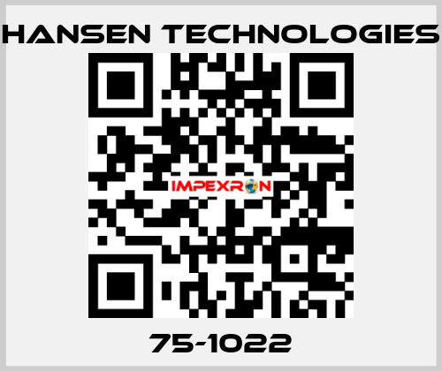 75-1022 HANSEN TECHNOLOGIES