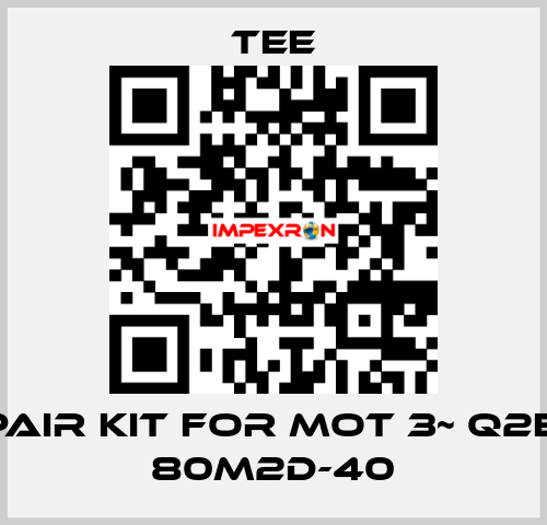 repair kit for Mot 3~ Q2E FC 80M2D-40 TEE