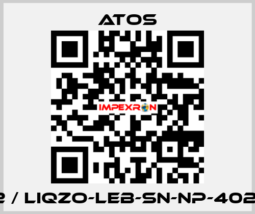 161112 / LIQZO-LEB-SN-NP-402L4/Z Atos