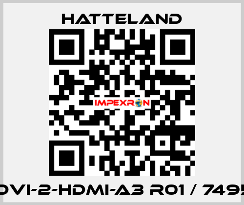 HT DVI-2-HDMI-A3 R01 / 749529 HATTELAND