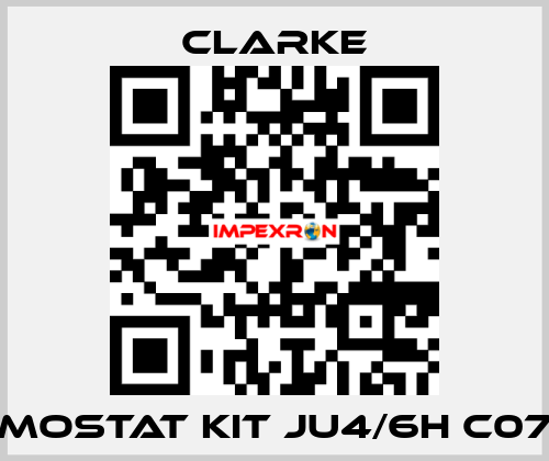 THERMOSTAT KIT JU4/6H C072967 Clarke