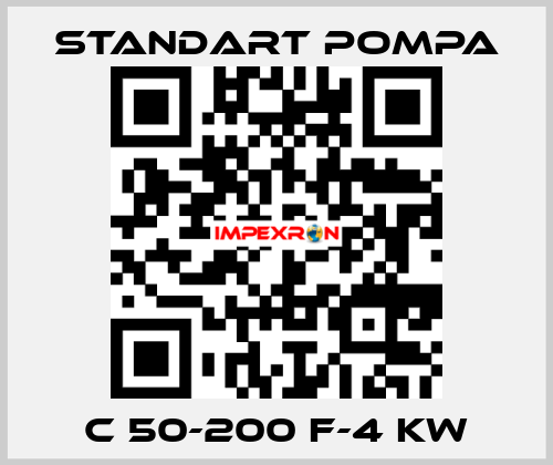 C 50-200 F-4 kW STANDART POMPA