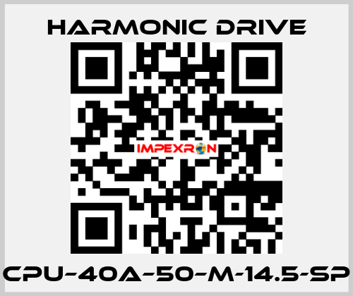 CPU–40A–50–M-14.5-SP Harmonic Drive