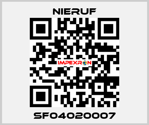 SF04020007 NIERUF