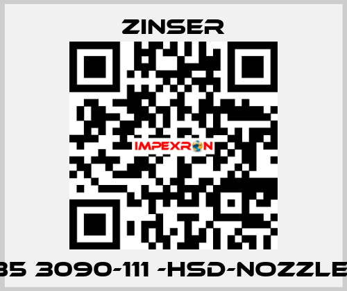 235 3090-111 -HSD-nozzles  Zinser