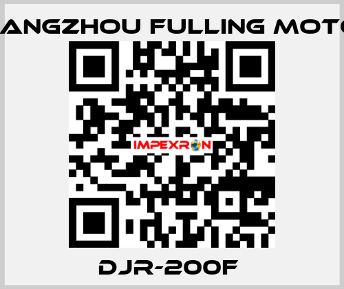 DJR-200F  Changzhou Fulling Motor