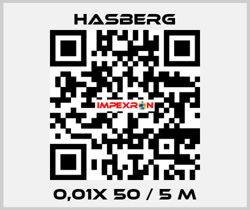 0,01X 50 / 5 M Hasberg