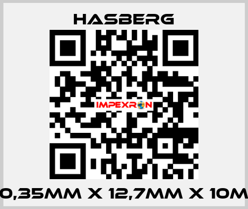 0,35MM X 12,7MM X 10M Hasberg