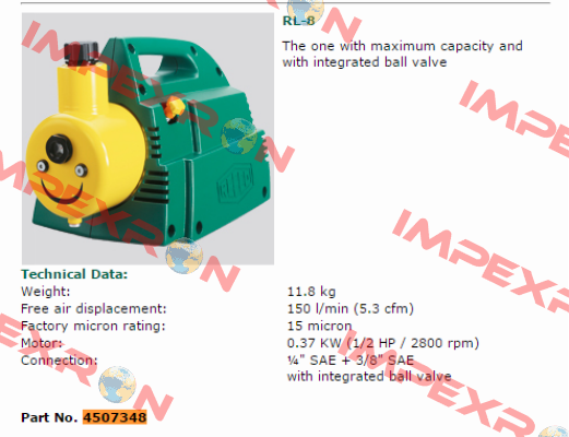 RL-8 , 4507348  Refco