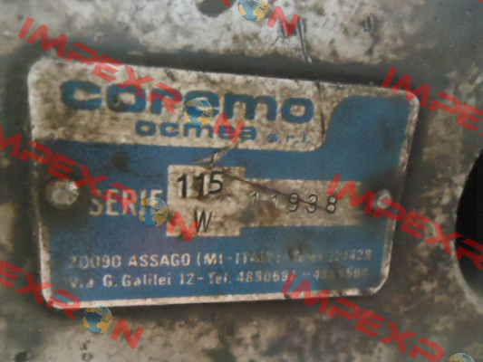 115W unit, serial number 11938  Coremo