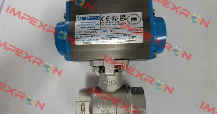 8P000300 PN64 DN-A 1" Valbia