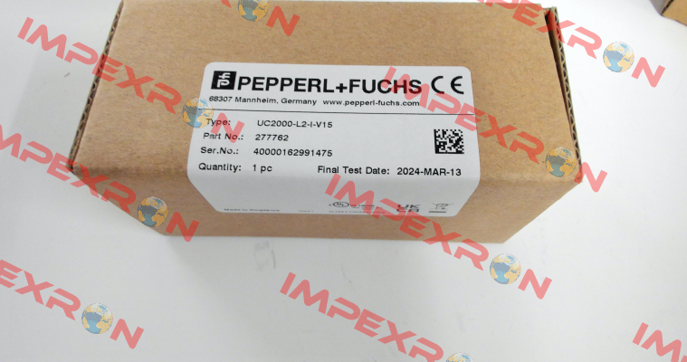 p/n: 277762, Type: UC2000-L2-I-V15 Pepperl-Fuchs