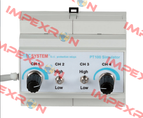 P/N: 1AC0036 Type: PT100 SIMULATOR Tecsystem
