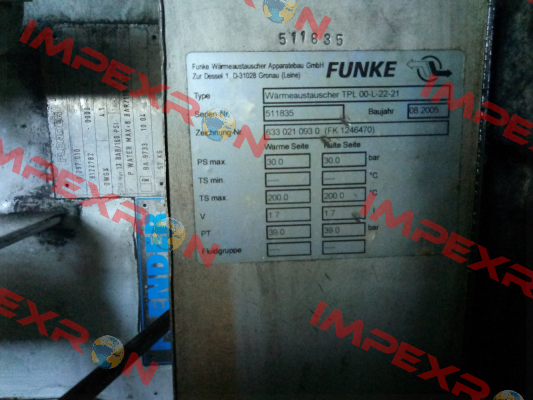 TPL 00-L-22-21 Funke