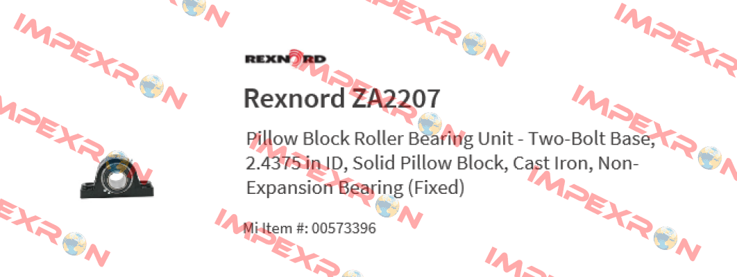 ZA 2207 Rexnord