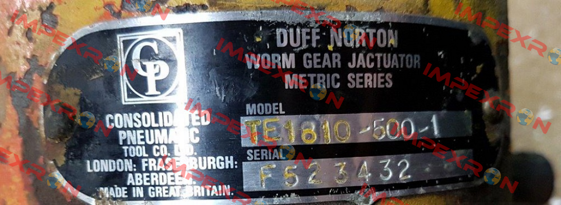 F523432 Model: TE1810-500-1 Duff Norton