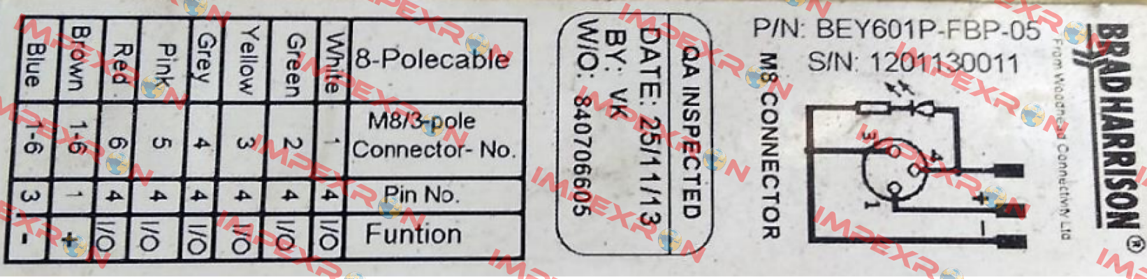 BEY601P-FBP-05  Molex