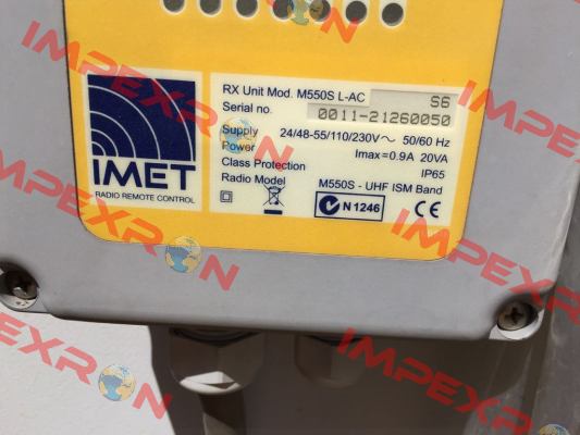 21260050 Type M550S WAVE S6 0011  IMET