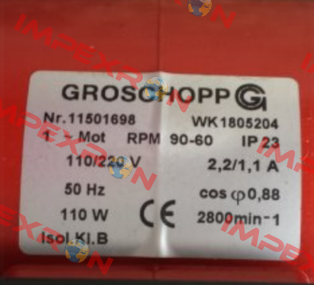 Nr. 11501698 WK 1805204 - OEM Groschopp