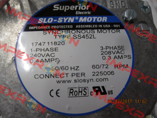 SS452L Superior Electric