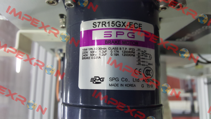 S7R15GX-ECE Spg Motor