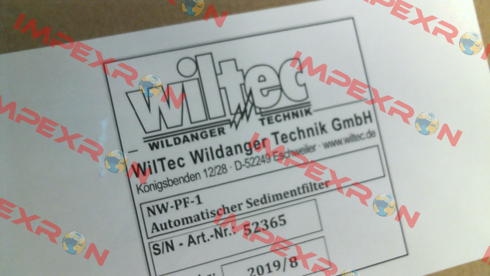 52365 Wiltec