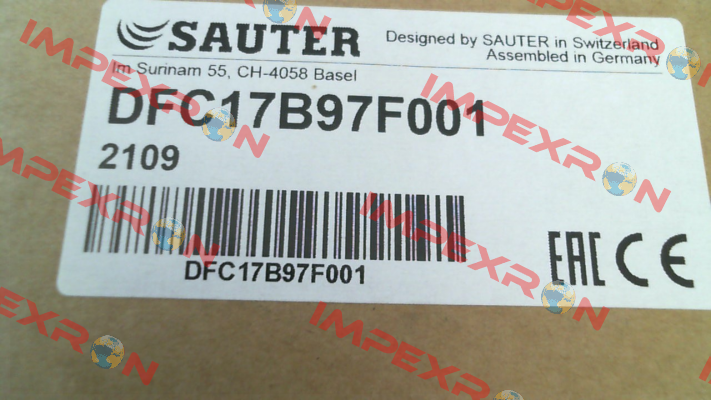 DFC17B97F001 Sauter