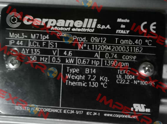 M71P4 Carpanelli