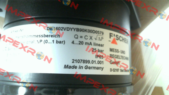 DE1602VDYYB90K00D0579 Fischer