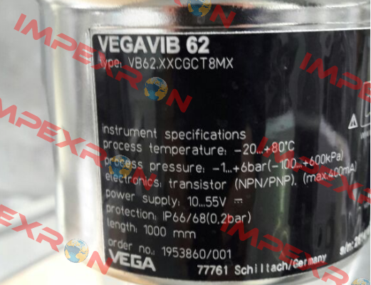 VEGAVIB 62 / VB62.XXCGCT8MX Vega