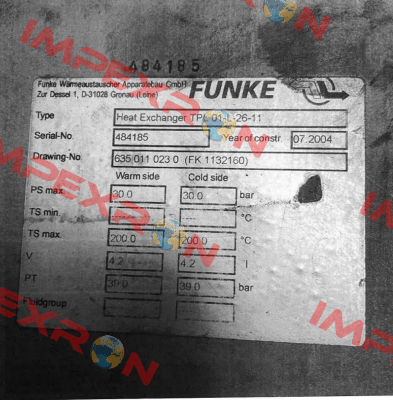 TPL01-L-26-11 Funke