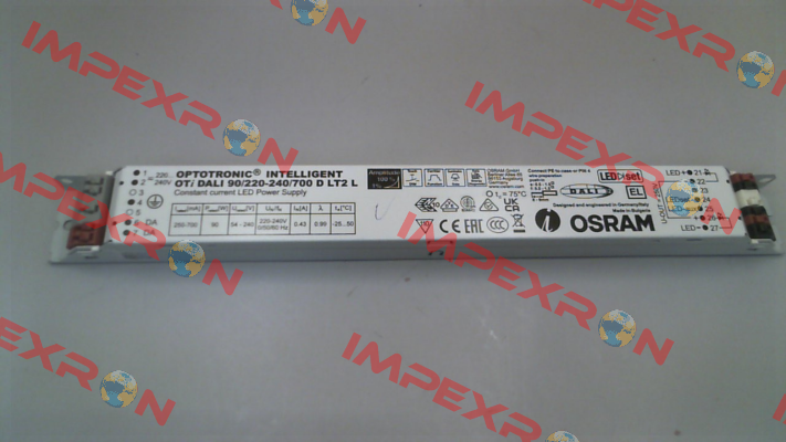 P/N: OS-4052899494244, Type: OTI DALI 90/220-240/700D LT2L VS20 Osram