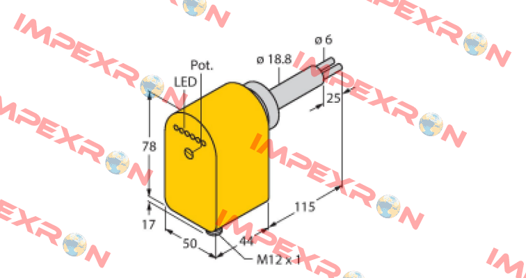 FCS-HA2P-LIX-H1141/AL115 Turck