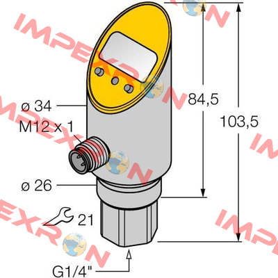 PS016V-301-LUUPN8X-H1141 Turck