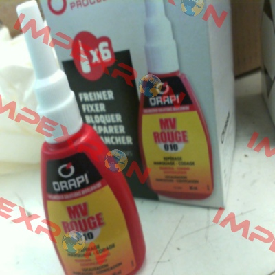 MV ROUGE N° 010 (Flacon 90 ml) Orapi